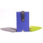 Felt Iphone Case - Blue